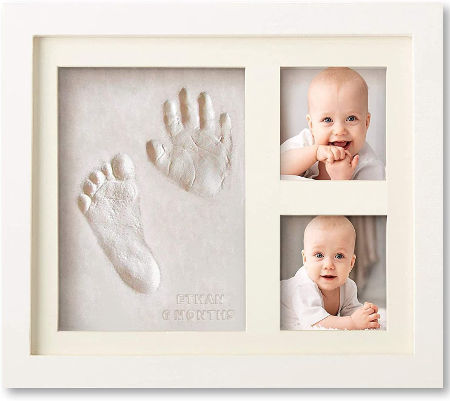 Handprint and foot print - gifts for baby shower ideas