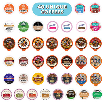 40 Coffee Pods - Coffee Gift Sampler