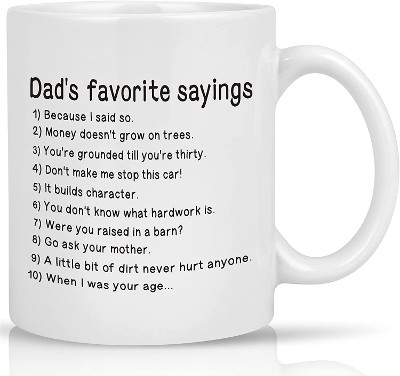 Funny mug gift for Dad - the best gifts for Dad