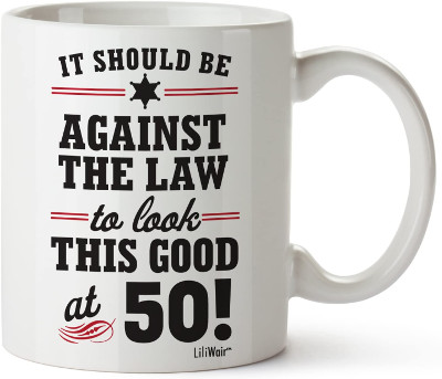 Good at 50 mug gift