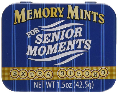 Memory mints gag gift idea