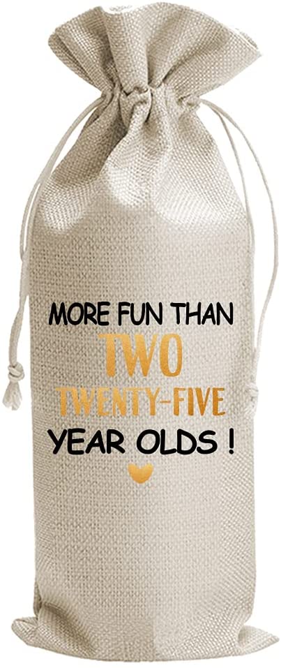 Gag Wine bag for 50 year olds
