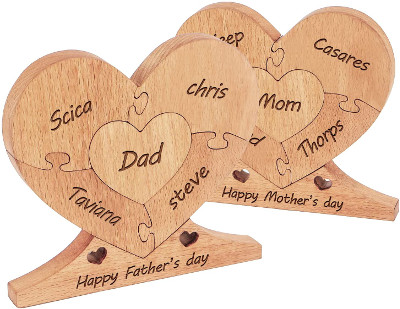 Wooden Puzzle - Personalized gift for Dad