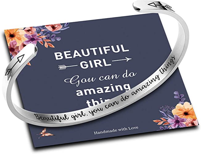Inspirational bracelet - gifts for teen girls