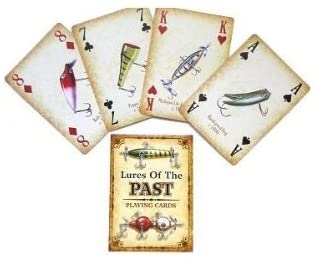 Fish print playing cards - gifts for a fisherman