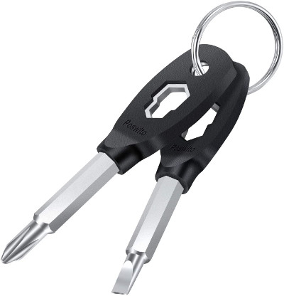 portable keychain screwdrivers - stocking stuffers ideas for men