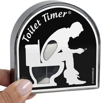 toilet timer - fun stocking stuffers