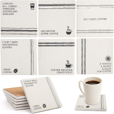 gift Coasters for coffee lovers