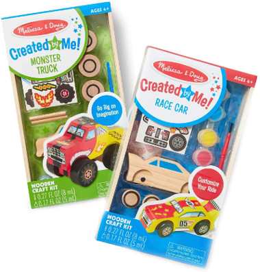 DIY Car Craft kit - ideas for kids stocking stuffers