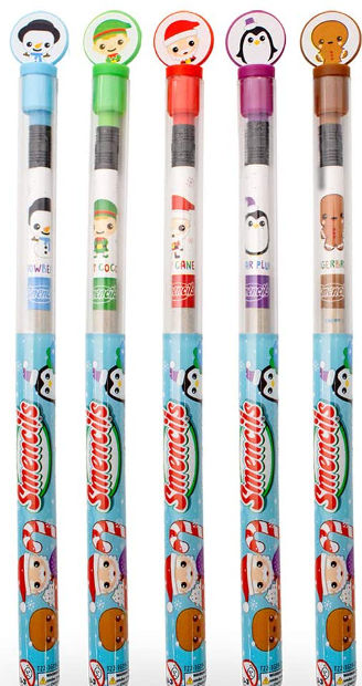 Holiday Smencils - Stocking stuffers for kids