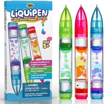 Liquid Pen Set - ideas for kids stocking stuffers