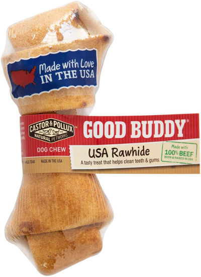 raw hide bones - gift for dogs