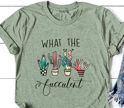 Funny Cactus T-shirt - gifts for a gardener