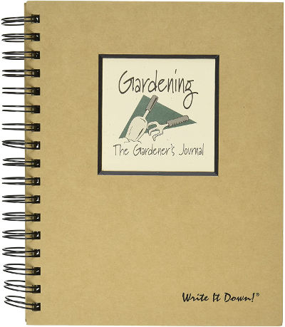 journal to document plants - gardener gifts