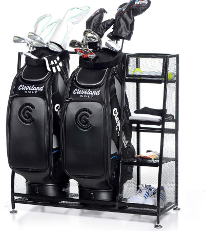Golf Rack Garage Organizer - Golf Gifts