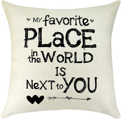 Cushion Cover - valentines day gift long distance