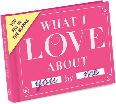 Fill in the blanks Love book - valentine gift