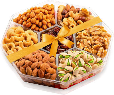 Mixed Nuts Gift Basket - Nurse Gifts