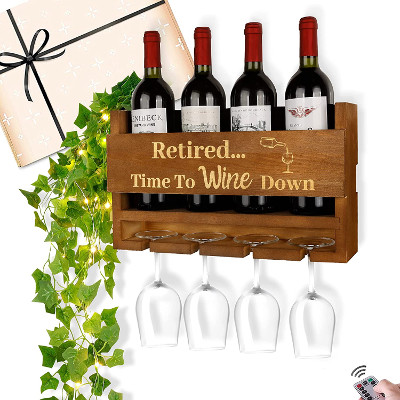 Wine rack - Gifts for nurses retirement