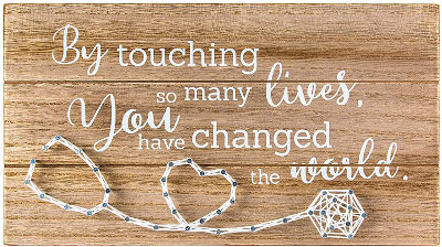 Appreciation Sign - gifts for nurses retirement