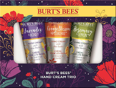 Burts Bees Hand Cream Trio - Mothers Day gift sets