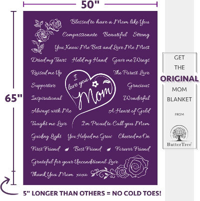 Mom Blanket - gifts for mothers day