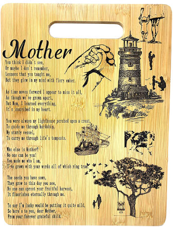 Mom poem - gift ideas for mothers day