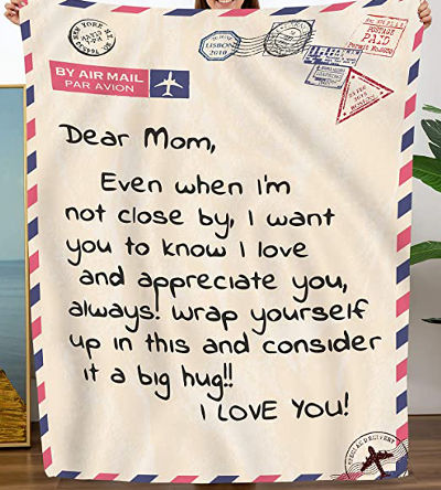 throw blanket -mothers day gifts from son or daughter