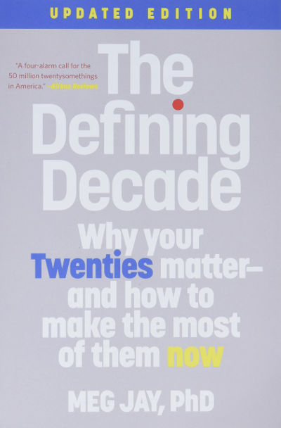 Book about defining twenties - gift ideas for 21st birthday