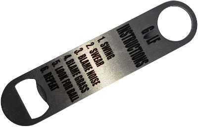 Bottle Opener for golf lovers - Fun Golf Gifts