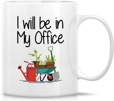 Funny Mug - retirement gift for gardener