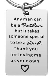 Keychain - Father's day gifts for step dad