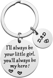 Keychain - sentimental Fathers Day gifts.