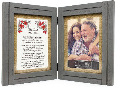 Photo Frame - sentimental gift for Father's Day