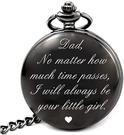 Pocket watch for Dad - sentimental gifts for father's day
