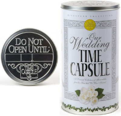 Time Capsule - unique wedding gift for couple who have everything