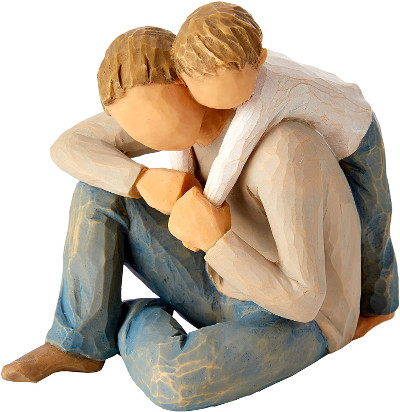 Willow Tree Sculpted - sentimental Father's Day gifts from son