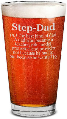 beer glass - funny father's day gifts for step dad