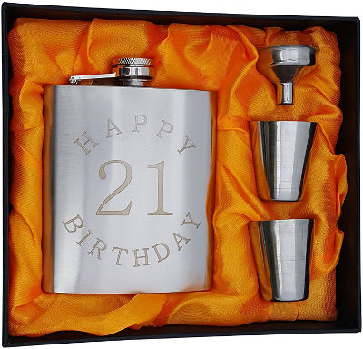 flask set - gift ideas for 21st birthday for guys