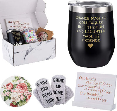 gift basket - going away gift for Coworker friend