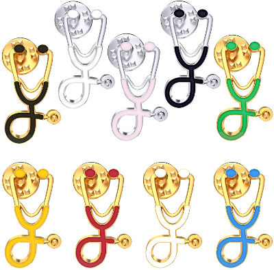 Stethoscope lapel pin - nurses week gifts