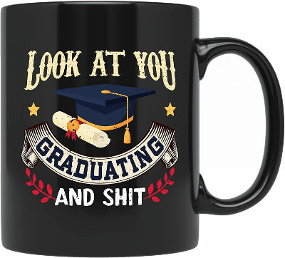 coffee mug - funny graduation gifts 2023