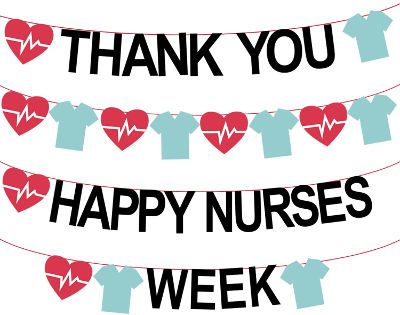thank you Banner - nurses week decorations