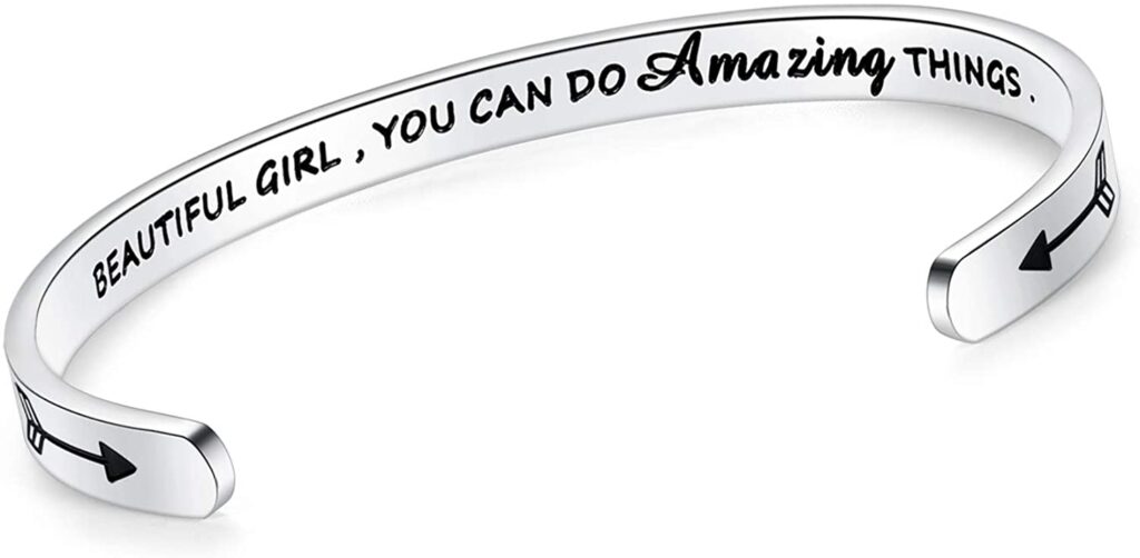 silver bracelet - gift ideas for 12 year old girl