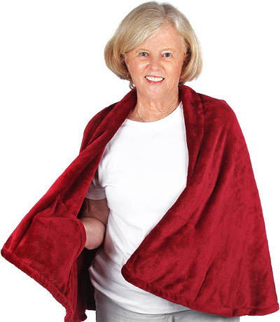 Granny Fleece cape