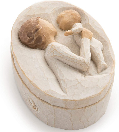 Hand painted keepsake box