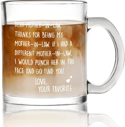 funny mug gift for mother in law