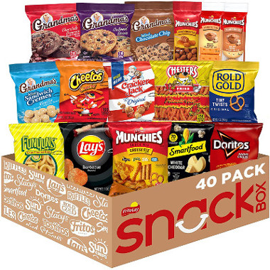 snack box gift basket for golf loving people