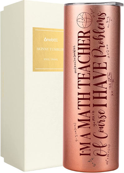 Water Bottle for Math Teacher