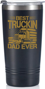 tumbler gift for truck driver Dad